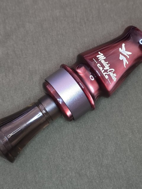 Black cherry acrylic mallard call